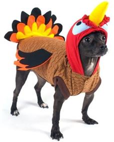 img 3 attached to 🦃 Puppe Love Thanksgiving Turkey Dog Costume: A Festive Attire for Your Canine Companion