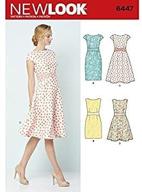 👗 stylish misses' dresses a: new look patterns (sizes 8-20) - 6447 logo