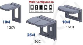 img 1 attached to 💪 Ultimate Protection: Sealproof Weatherproof Electrical Receptacle Protector