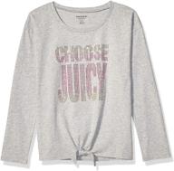 juicy couture girls little fashion girls' clothing for tops, tees & blouses logo