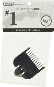 img 2 attached to 🔌 Wahl Professional No.1 Guide Comb Attachment - 1/8" (3.0mm) - Great for Stylists and Barbers – Black, Pack of 1