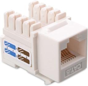 img 1 attached to 🔌 Cable Matters 10-Pack of UL Listed White RJ45 Keystone Jacks for Improved SEO