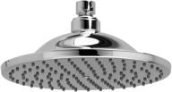 💦 experience luxurious showers with american standard 8-inch rain easy clean showerhead in polished chrome logo