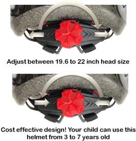 img 2 attached to 🚲 Adjustable Kids Bike Helmet for Bicycle Cycling, Skateboard, Scooter - Durable Toddler Kid Bicycle Helmets for Boys and Girls Age 3 to 7 - Head Size 19.6-22 inch