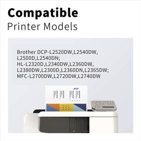 img 2 attached to 🖨️ High-Quality LemeroSuperx Compatible Toner Cartridges for Brother TN660 TN630 - Works with HL-L2380DW, HL-L2320D, HL-L2300D, HL-L2340DW, DCP-L2540DW, HL-L2300DW - Black, 2 Pack