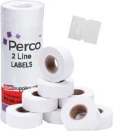 freezer adhesives perco white labels logo