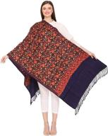 kashmir women indian embroidery flower women's accessories for scarves & wraps logo