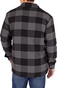img 2 attached to Dickies Sherpa Flannel Jacket Hydroshield Men's Clothing