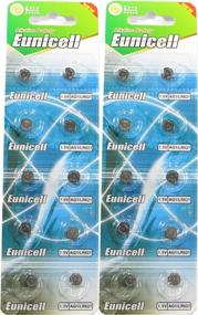 img 1 attached to 🔋 Eunicell AG1 / 164/364 / LR621 Button Cell Battery – Extended Shelf Life, Zero Mercury (Expiration Date Indicated)