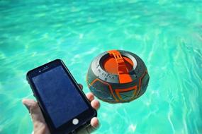 img 3 attached to Wow World of Watersports Wow-Sound динамик: Bluetooth, водонепроницаемый, ударопрочный, плавающий динамик с увеличенным сроком службы батареи, светодиодные огни и держатель для чашек.