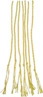 🔶 7 pieces of professional grade yellow kevlar string popper - perfect replacement cracker for bullwhip логотип