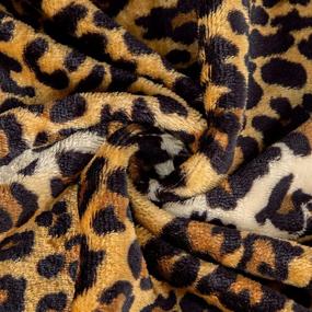 img 1 attached to Blanket Cheetah Lightweight Leopard 50X60Inches