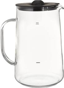 img 3 attached to Capresso 6624 Glass Ice Tea Pitcher, 80 oz. (2.5 Quarts)