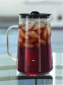 img 2 attached to Capresso 6624 Glass Ice Tea Pitcher, 80 oz. (2.5 Quarts)