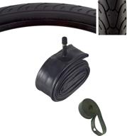 🚲 bike tire combo - 26x1.50, 26x1.75, 26x1.95 city slick ii tire with tube logo