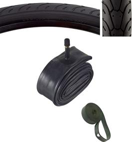 img 4 attached to 🚲 Bike Tire Combo - 26x1.50, 26x1.75, 26x1.95 City Slick II Tire with Tube