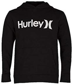 img 1 attached to 👕 Hurley AO2210 Check Black White Boys' Clothing: Stylish and Versatile Wardrobe Essential