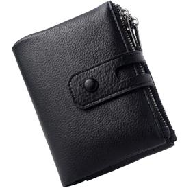 img 4 attached to Women's Credit Card Wallet with Leather Blocking - Handbags & Wallets