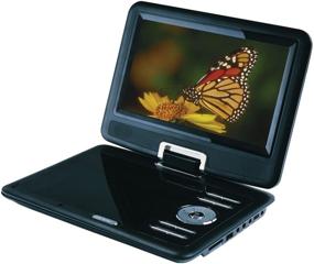 img 1 attached to 📺 Sylvania 9-Inch Portable DVD Player SDVD9000B2, Black - Your Ultimate Entertainment Companion on the Go!