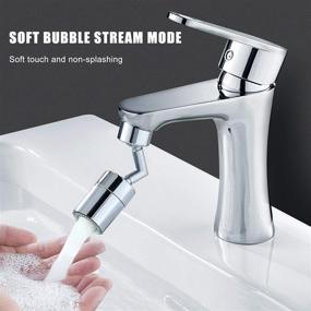 img 2 attached to ⚙️ Enhanced Universal 720° Rotating Sink Faucet Attachment – 2 Spray Modes with Leak Proof 55/64″ Female Thread Faucet Aerator