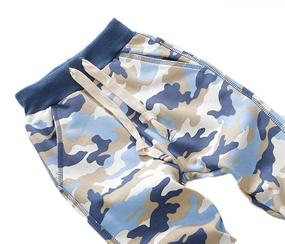 img 2 attached to 👖 Cool and Comfy KISBINI Camouflage Sweatpants for Boys' – Quality Cotton Children's Clothing