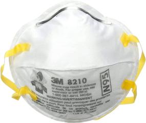 img 1 attached to 3M 8210DA1 Drywall Sanding Respirator