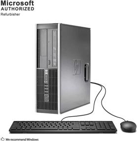 img 3 attached to 💻 HP Elite 8100 Desktop Computer Package: Intel Core i5 3.2GHz, 8GB RAM, 500GB HDD, Dual 19" LCD, DVD, Keyboard, Mouse, WiFi, Windows 10 Home (Renewed)