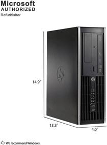 img 2 attached to 💻 HP Elite 8100 Desktop Computer Package: Intel Core i5 3.2GHz, 8GB RAM, 500GB HDD, Dual 19" LCD, DVD, Keyboard, Mouse, WiFi, Windows 10 Home (Renewed)