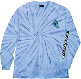 img 2 attached to 🔥 Men's Santa Cruz Regular Long Sleeve Clothing, Ideal for Screaming