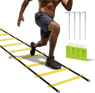 🏃 yooyableok speed agility ladder with 12 rungs and carrying bag - ideal soccer training equipment for kids and adults logo