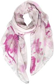 img 4 attached to GERINLY Soft Warm Shawl Wrap: Stylish Women's Accessories for Scarves & Wraps