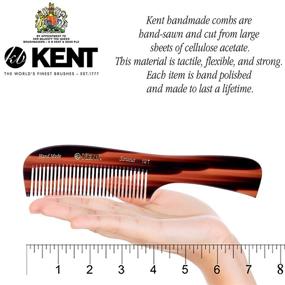 img 2 attached to 💇 Kent 10T Large Wide Tooth Comb – Ultimate Hair Detangler for Curly Hair, Beard, and Natural Hair Care