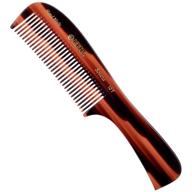 💇 kent 10t large wide tooth comb – ultimate hair detangler for curly hair, beard, and natural hair care logo
