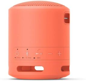 img 3 attached to 🔊 Sony SRS-XB13 Waterproof Bluetooth Speaker - Coral Pink (SRSXB13/P), Compact & Portable with Extra BASS