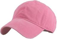 kids baseball hat girls unconstructed logo