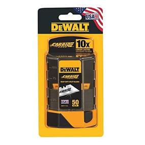 img 4 attached to 🔪 DEWALT DWHT11131L Utility Blades - 50 Pack, 2-Point, 3/4In L, Premium Quality Blades for Versatile Cutting