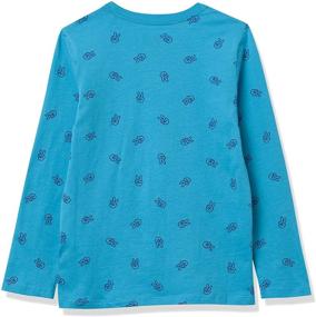 img 3 attached to Spotted Zebra Long Sleeve T Shirts Explorer Boys' Clothing and Tops, Tees & Shirts