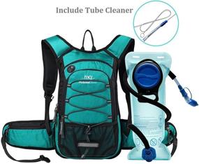 img 3 attached to 🎒 Mubasel Gear Insulated Hydration Backpack with 2L BPA Free Bladder - Ideal for Running, Hiking, Cycling, and Camping