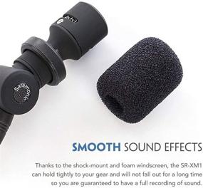 img 3 attached to 🎤 Saramonic SR-XM1 микрофон с нунаправленной диаграммой направленности 3.5 мм TRS: идеально подходит для зеркальных камер, камкордеров, CaMixer, SmartMixer, LavMic, SmartRig+, UWMIC9, UWMIC10 и UWMIC15