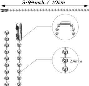 img 3 attached to Connector Stainless Keychain Adjustable Accessories