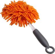 🧹 casabella microfiber chenille handheld duster - machine washable, assorted colors logo