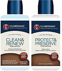 img 4 attached to 🧴 Leather Care Bundle: Leather Cleaner and Protector for Guardsman Products