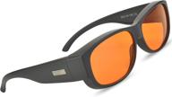 😴 optimize sleep with spectra479 - over 99.9% blue light blocking glasses - amber nighttime eyewear for enhanced rest - transform your prescription &amp; reading glasses into premium blue blockers logo