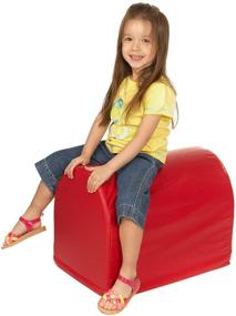 img 1 attached to Red Foamnasium Mailbox: Durable 📦 and Fun Play Equipment for Kids