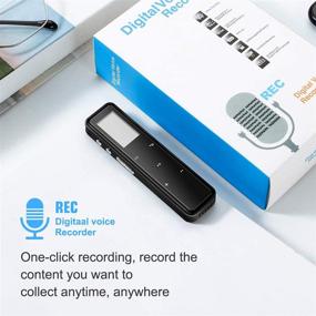 img 1 attached to Recorder Activated Lectures Recording Microphones Portable Audio & Video