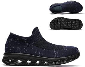 img 4 attached to Bejoy Walking Shoes Loafers Sneaker Men's Shoes in Loafers & Slip-Ons