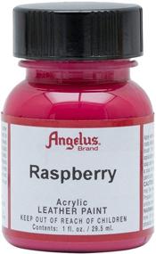 img 3 attached to Angelus Acrylic Leather Paint 4Oz Raspberry