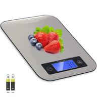 🍲 22lb digital food scale - measure perfect recipes with grams and ounces - ideal for baking, cooking, weight loss, and more! logo