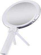 💄 zadro acrylic dual-sided handheld mirror: essentials for flawless grooming and makeup application logo