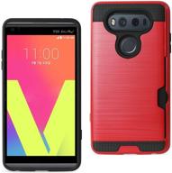 reiko armband case for lg v20 - red logo